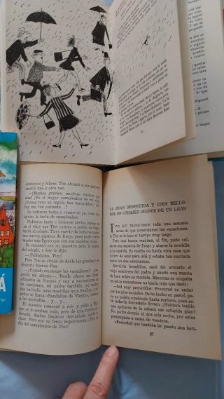 Lote 3 libros cuentos El mundo mágico