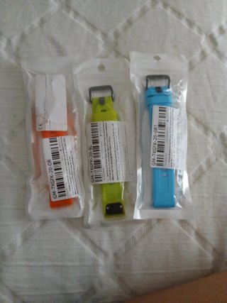 Correas Garmin Fenix Azul, Verde, Naranja