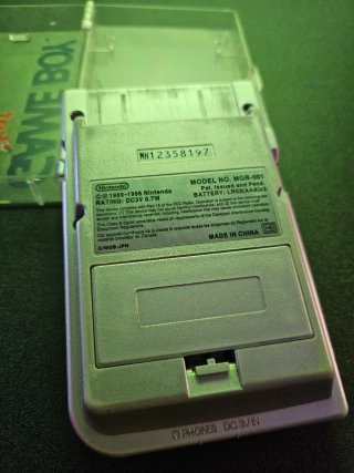 Lote Game Boy Pocket Gris + Tetris