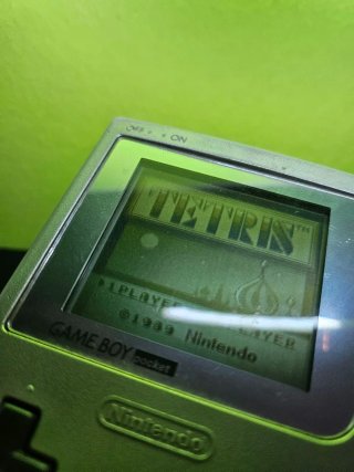 Lote Game Boy Pocket Gris + Tetris