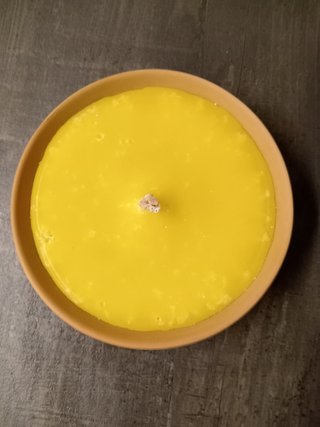 Candela Citronella Terracotta 14cm 400g