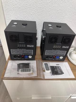 2 Máquinas de Chispas Frías