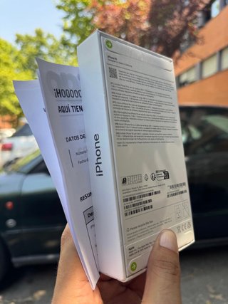 iPhone 16 PRECINTADO FACTURA 3 AÑOS DE GARANTÍA