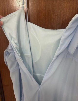 Vestido largo azul Shein