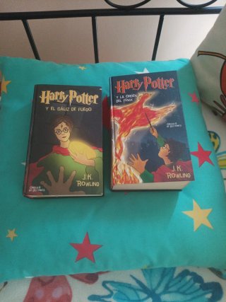 Harry Potter y el Cáliz d fuego+H.P. y la orden...