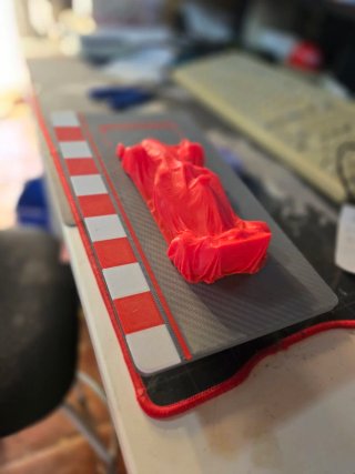 Expositor F1 3D Rojo