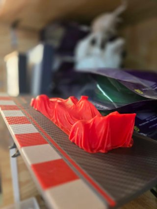 Expositor F1 3D Rojo