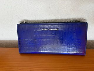Cartera Adolfo Dominguez Azul