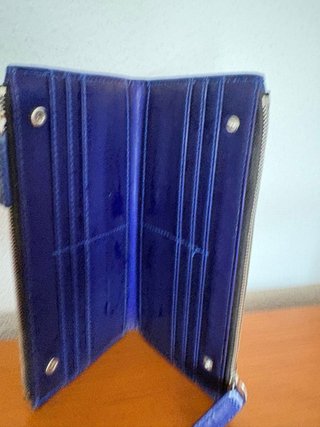 Cartera Adolfo Dominguez Azul