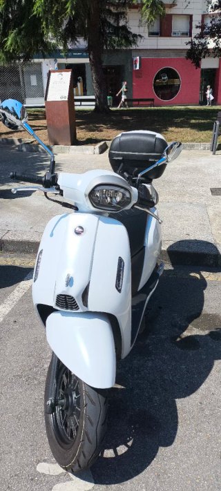 Qj motor Ltr 125 Scooter Blanca
