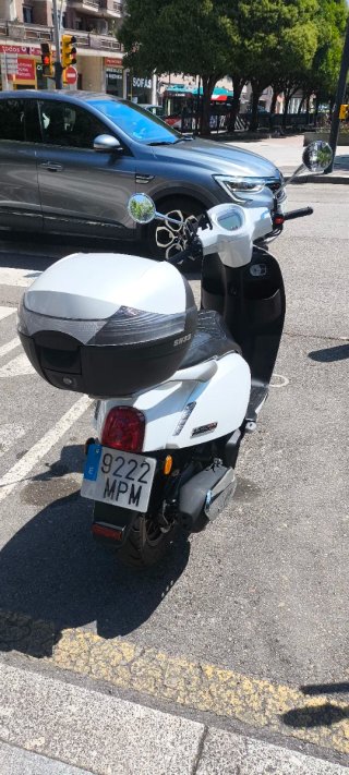 Qj motor Ltr 125 Scooter Blanca
