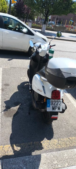 Qj motor Ltr 125 Scooter Blanca