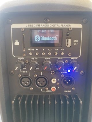 Monitor attivo Bluetooth Lexsen 60W