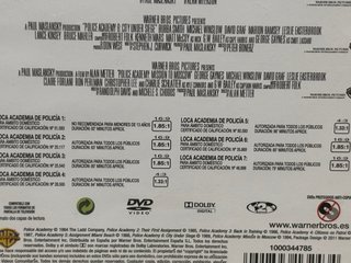 Loca Academia de Policía Saga Completa DVD
