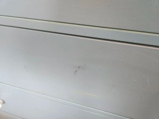 Cómoda azul Ikea HEMNES