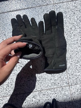 Guantes Moto Mujer Negros