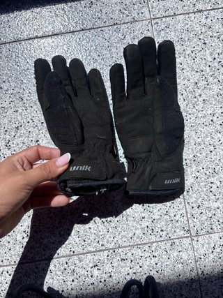 Guantes Moto Mujer Negros
