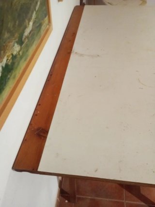 Mesa de dibujo profesional madera y tablero blanco