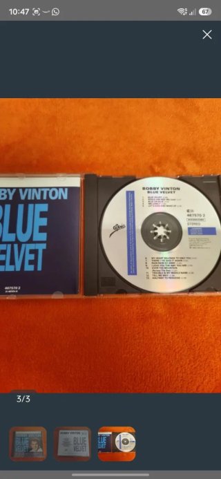 CD Bobby Vinton - Blue Velvet