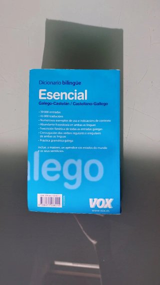 Diccionario esencial galego-castelán, castellan...