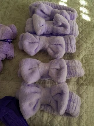 Set de fiesta morado