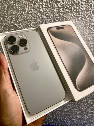 iPhone 15 Pro 256gb Natural Titanio