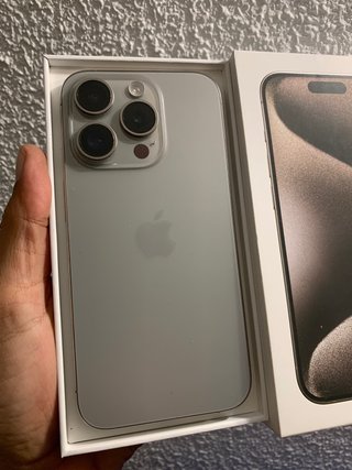 iPhone 15 Pro 256gb Natural Titanio
