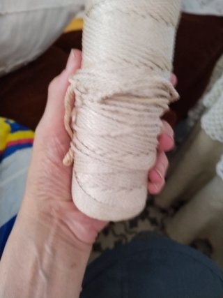 Rollo Hilo Macramé Beige