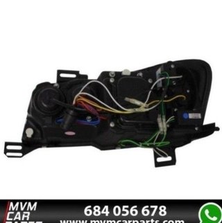 Faros delanteros LED para Fiat Stilo Black