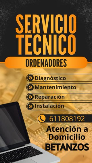 Servicio Reparación Ordenadores