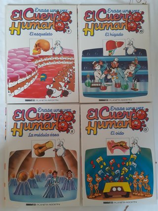 Colección El Cuerpo Humano Planeta DeAgostini 1992