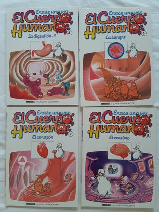 Colección El Cuerpo Humano Planeta DeAgostini 1992