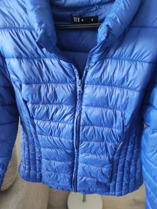 Plumífero Tex azul talla S