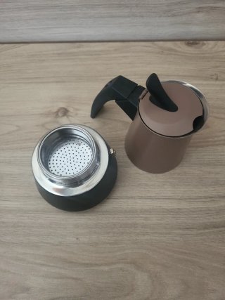 Cafetera Italiana Cecotec Piccolina 200 Bronze