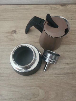 Cafetera Italiana Cecotec Piccolina 200 Bronze