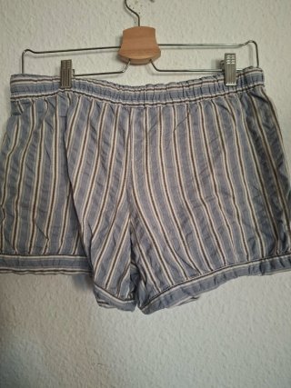 Shorts de mujer a rayas