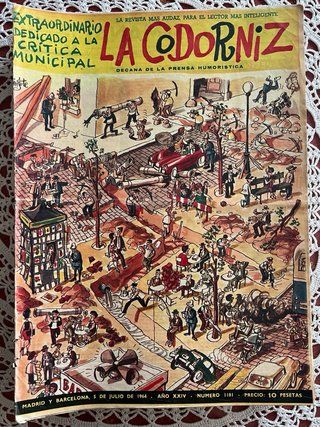 Histórica revista satírica española La Codorniz