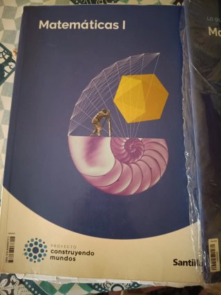 2 libros Matemáticas I 1 Bachillerato