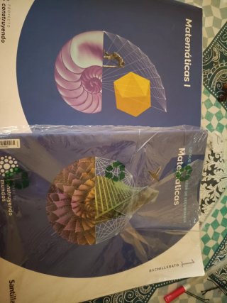 2 libros Matemáticas I 1 Bachillerato
