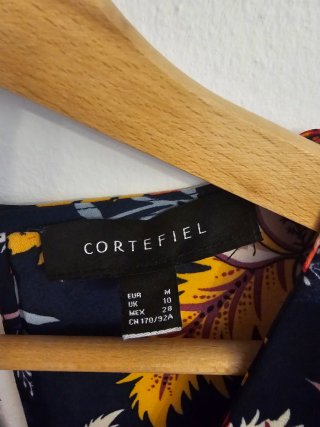 Mono Largo Cortefiel Estampado Floral