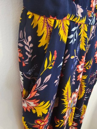 Mono Largo Cortefiel Estampado Floral
