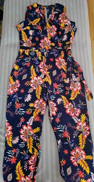 Mono Largo Cortefiel Estampado Floral
