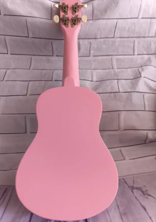 Ukelele soprano rosa