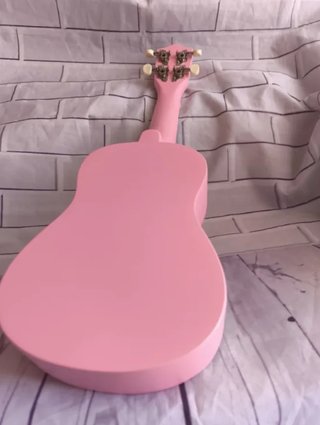 Ukelele soprano rosa