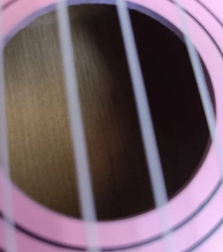 Ukelele soprano rosa