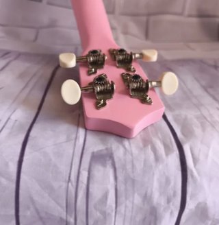 Ukelele soprano rosa