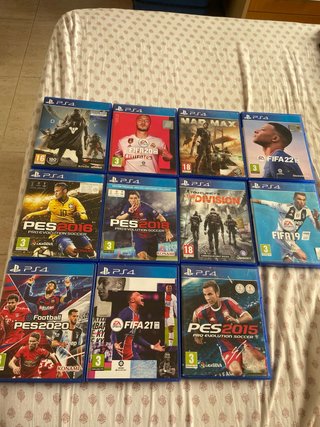 PS4 Juegos: FIFA, PES, Destiny, Mad Max