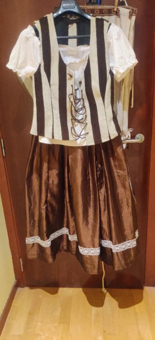 Traje Medieval/Feira Franca Talla Única