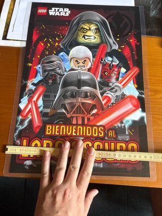 Póster Lego Star Wars Doble Cara Plastificado