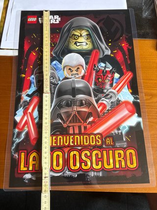 Póster Lego Star Wars Doble Cara Plastificado